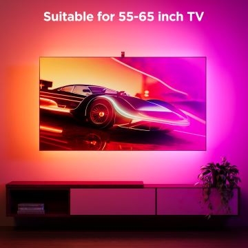 Govee - Backlight 3S Netflix TV 55-65" SMART LED podsvícení RGBICW Wi-Fi + dálkové ovládání