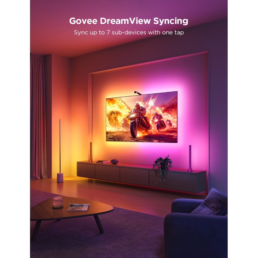 Govee - TV Backlight 3 Lite TV 75-85" SMART LED podsvícení RGBICW Wi-Fi IP67 + dálkové ovládání
