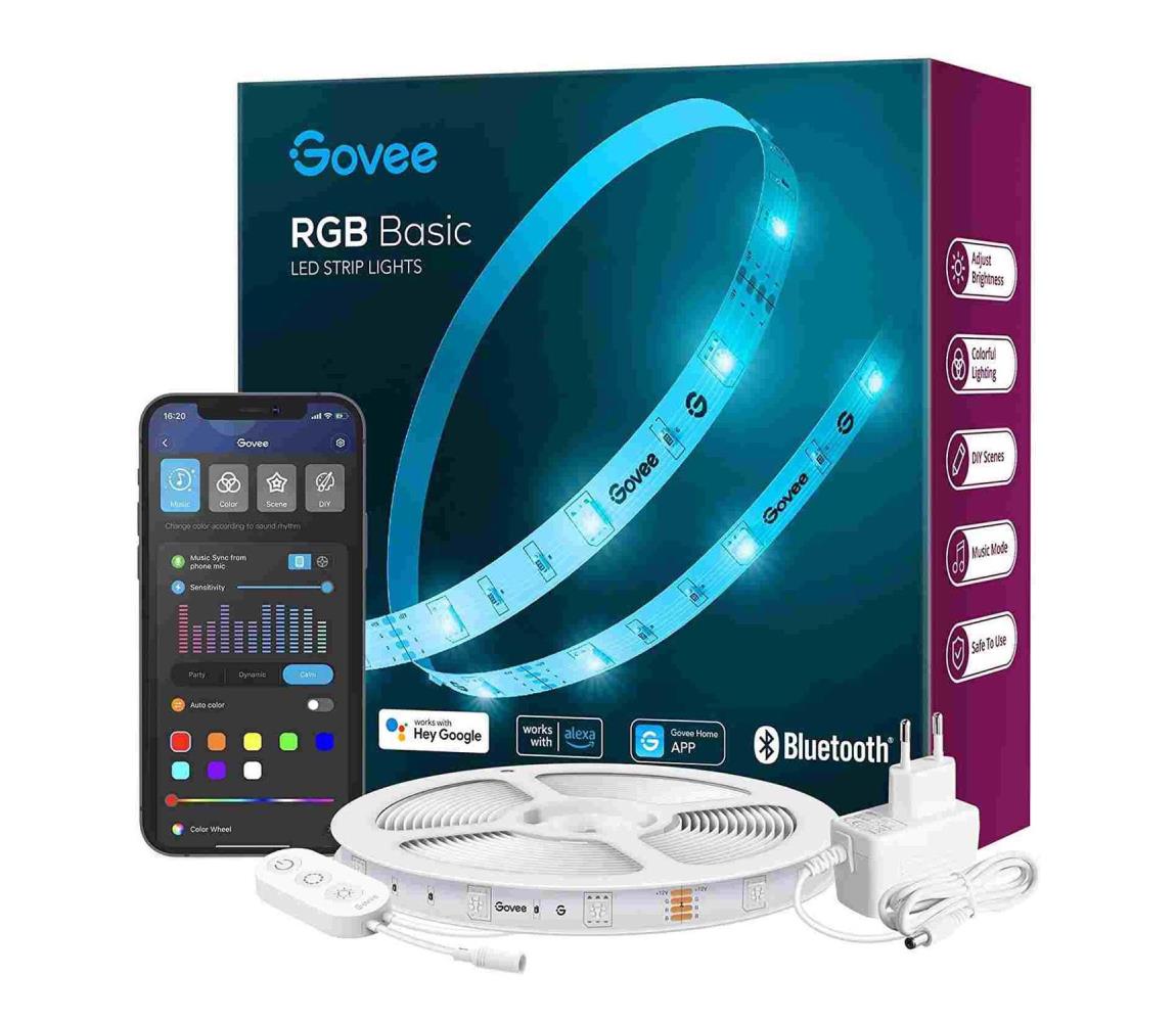 Govee Govee - Wi-Fi RGB Smart LED pásek 5m 