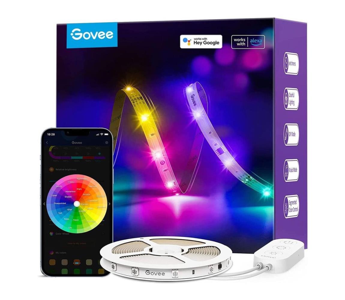 Govee Govee - Wi-Fi RGBIC Smart PRO LED pásek 5m GV0014