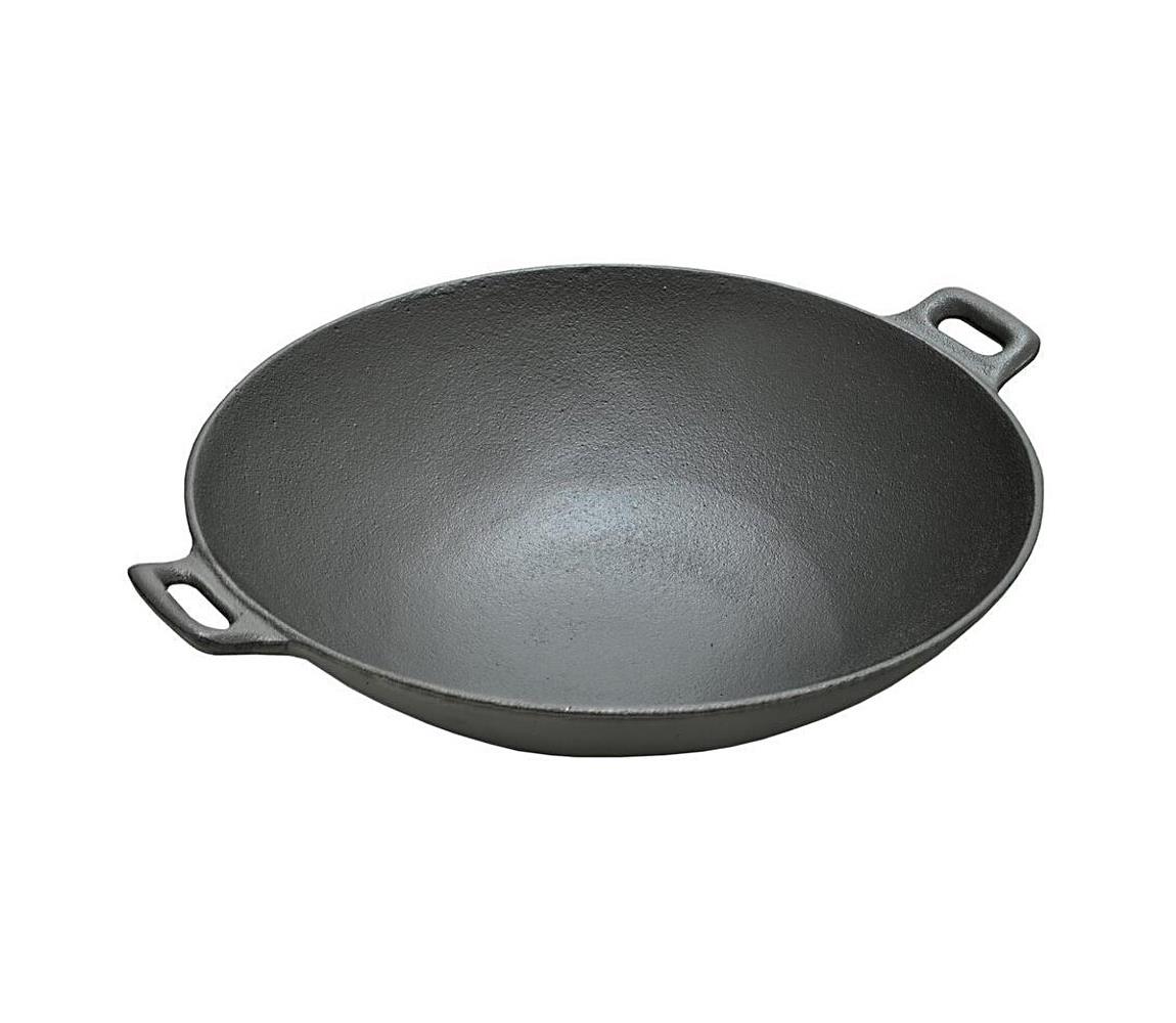 Cattara Grilovací pánev WOK LITINA 31 cm