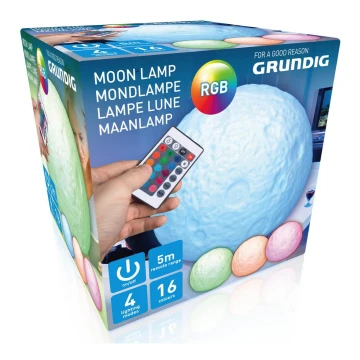 Grundig - LED RGB Dekorační koule 1xLED/3xAAA + dálkové ovládání