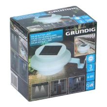 Grundig - LED Solární svítidlo s držákem 3xLED/1xAA