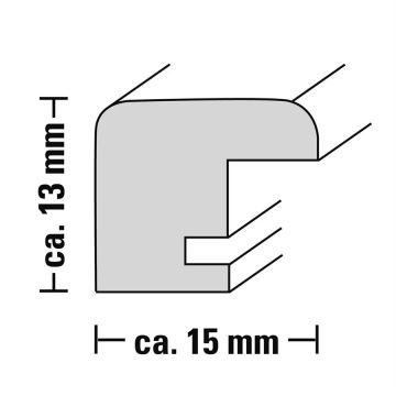 Hama - Fotorámeček 12,5x17 cm černá