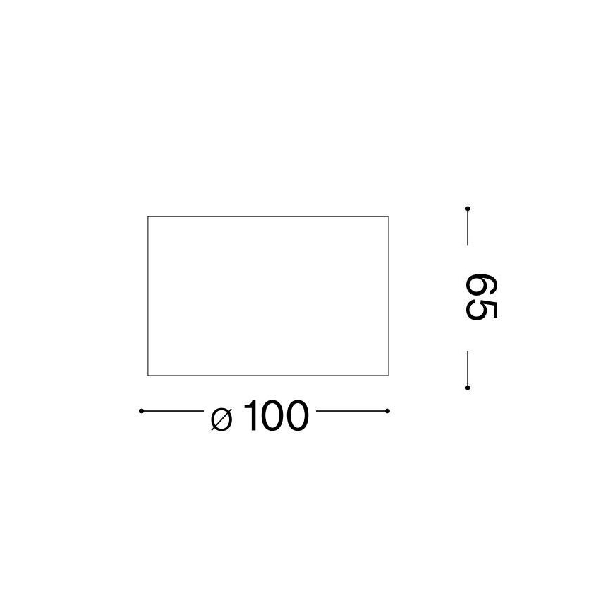 Ideal Lux - LED Bodové svítidlo SPIKE 1xGX53/9W/230V bílá