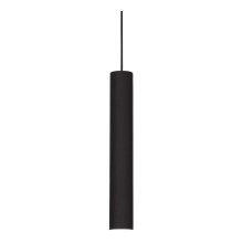 Ideal Lux - LED Lustr na lanku do lištového systému LOOK 1xGU10/7W/230V CRI90 černá