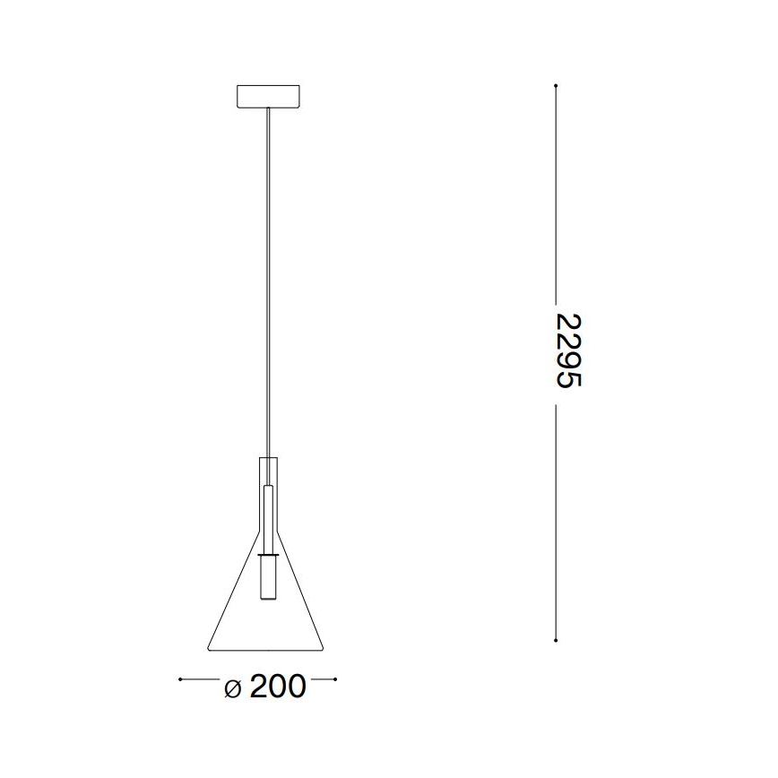 Ideal Lux - LED Lustr na lanku EMPIRE 1xG9/3W/230V