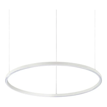 Ideal Lux - LED Lustr na lanku ORACLE SLIM LED/38W/230V pr. 70 cm bílá