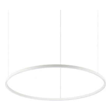 Ideal Lux - LED Lustr na lanku ORACLE SLIM LED/55W/230V pr. 90 cm bílá