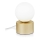 Ideal Lux - LED Stolní lampa PERLAGE 1xG9/3W/230V zlatá/bílá