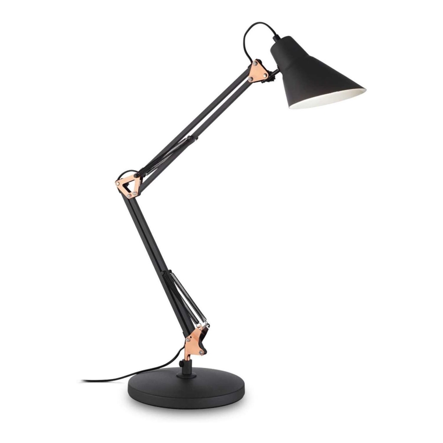 Ideal Lux - Stolní lampa 1xE27/42W/230V černá