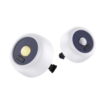 LED RGB Přenosná solární nabíjecí lampa s LED řetězem LED/10W/5V 3600 mAh IP65