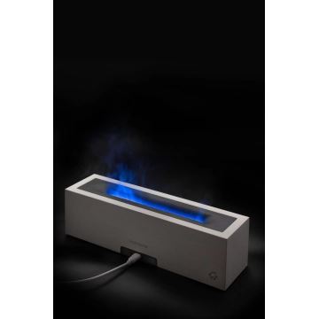 LED Aroma difuzér a zvlhčovač vzduchu s imitací plamene LED/10W/5V