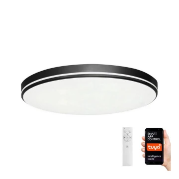 Immax NEO 07148-B51 - LED Stmívatelné stropní svítidlo NEO LITE AREAS LED/48W/230V Tuya Wi-Fi černá + dálkové ovládání