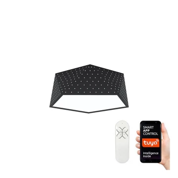 Immax NEO 07151-B40 - LED Stmívatelné stropní svítidlo BRILIANT LED/20W/230V Wi-Fi Tuya černá + dálkové ovládání