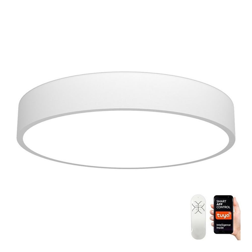 Immax NEO 07207L-LED Stmívatelné stropní svítidlo RONDATE 65W/230V 3000-6000K Tuya bílá + dálkové ovládání