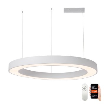 Immax NEO 07214L - LED Stmívatelný lustr na lanku PASTEL LED/68W/230V 2700-6500K bílá 95 cm Tuya + dálkové ovládání