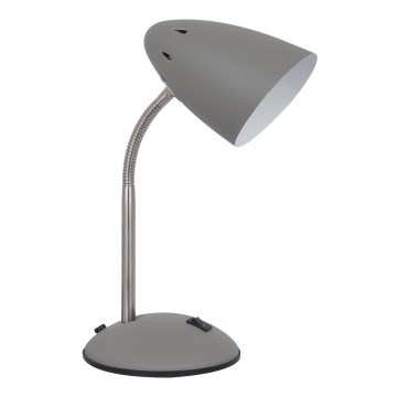 ITALUX - Stolní lampa COSMIC 1xE27/40W/230V šedá