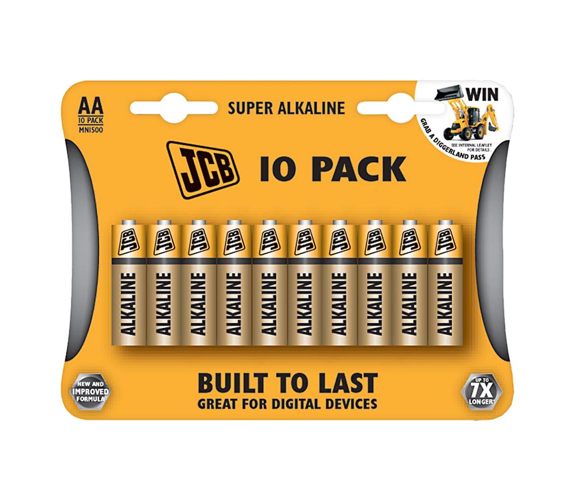 JCB Super Alkaline AA 10ks JCB-LR06-10B