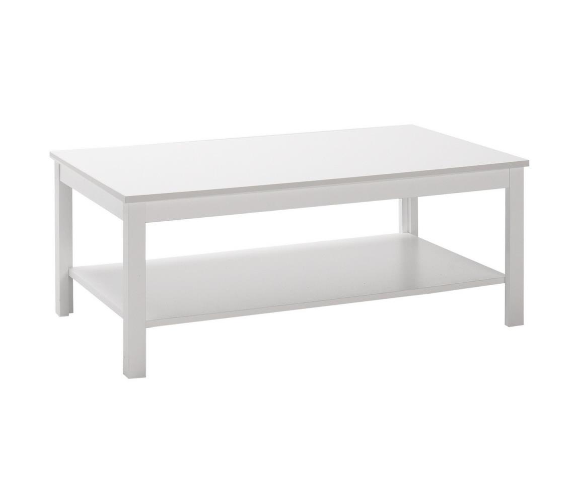 Adore Furniture Konferenční stolek 40x103 cm bílá AD0152