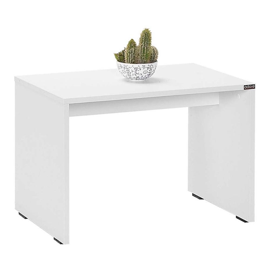 Konferenční stolek 43x60 cm bílá