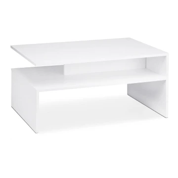 Konferenční stolek DELCHI 45x90 cm bílá