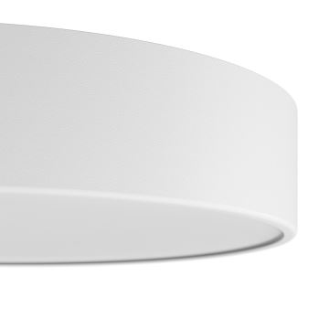 Koupelnové stropní svítidlo se senzorem CLEO 2xE27/24W/230V pr. 30 cm bílá IP54