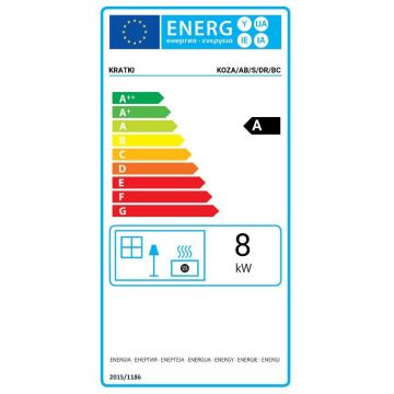 Kratki - Krbová ocelová kamna 8kW 150mm