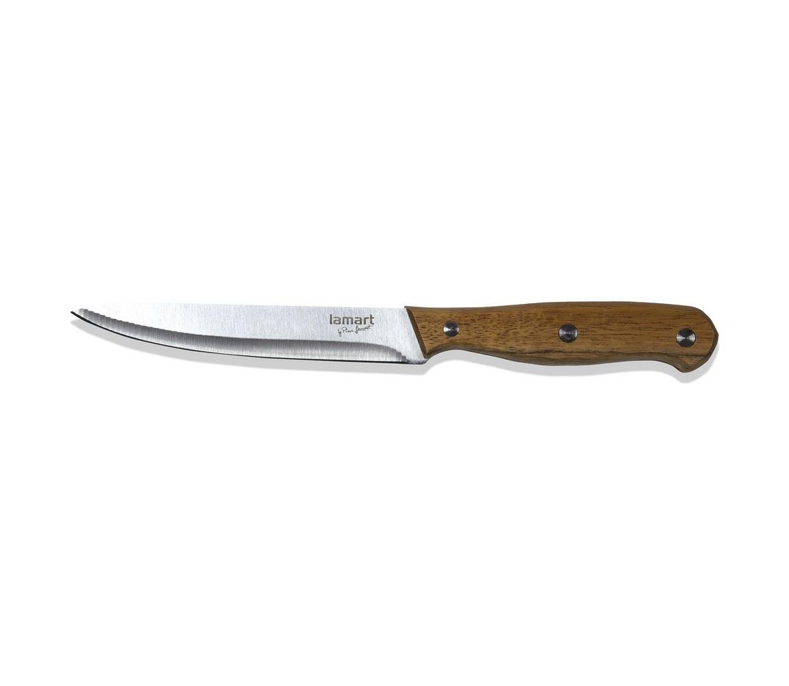 Lamart Lamart - Kuchyňský nůž 21,3 cm akácie FT0548
