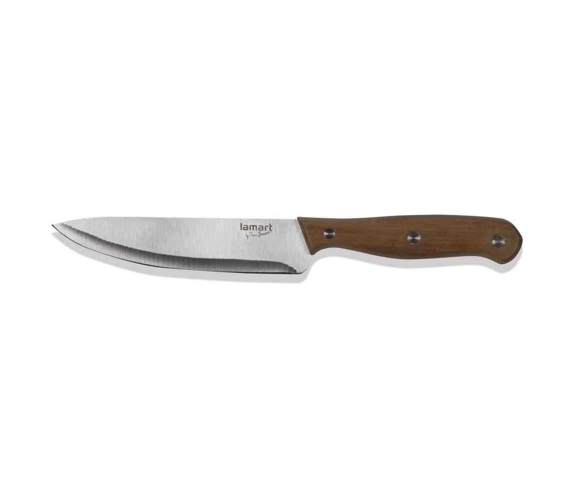 Lamart Lamart - Kuchyňský nůž 21,3 cm akácie FT0549