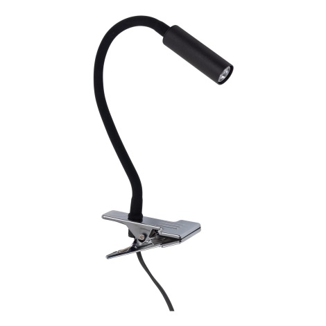 Lampa s klipem LAGOS 1xG9/6W/230V černá