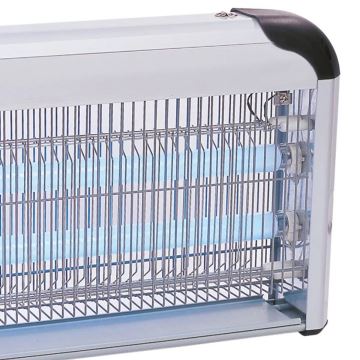 Lapač hmyzu s UV zářivkou 2x10W/230V 60 m²