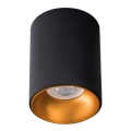 LED Bodové svítidlo RITI 1xGU10/10W/230V černá/zlatá