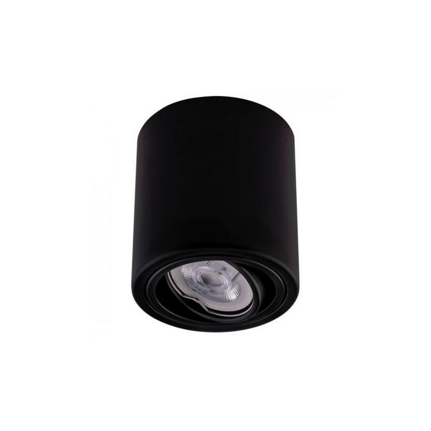 LED Bodové svítidlo TUBA 1xGU10/5W/230V 2700K černá