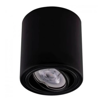 LED Bodové svítidlo TUBA 1xGU10/5W/230V 4000K černá