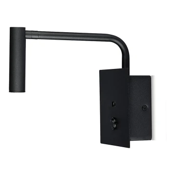 LED Flexibilní nástěnná lampa s USB portem LED/3W/230V