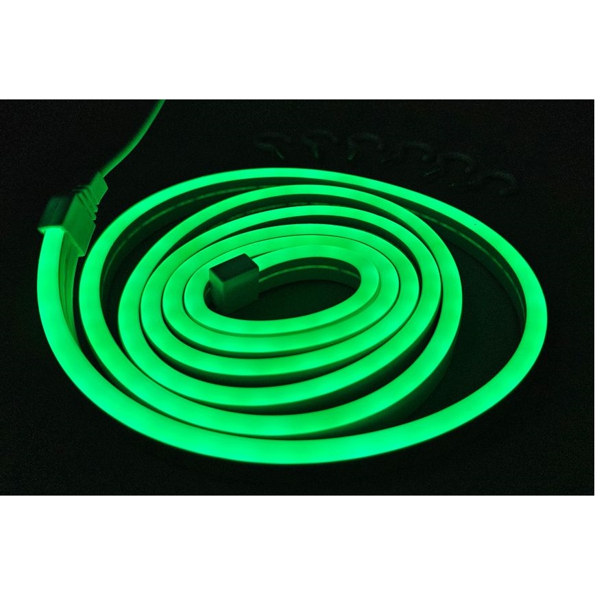 LED Flexibilní pásek NEON LED/5V USB 1,8 m zelená