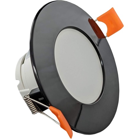 LED Koupelnové podhledové svítidlo BONO LED/8W/230V 3000K IP65 černá