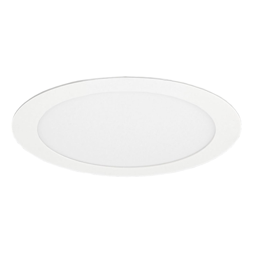 LED Koupelnové podhledové svítidlo VEGA LED/12W/230V 2800K pr. 16,8 cm IP44 sněhově bílá