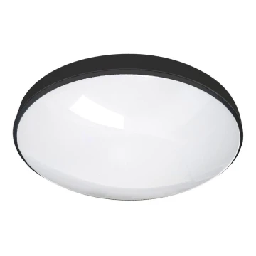 LED Koupelnové stropní svítidlo CIRCLE LED/36W/230V 4000K pr. 45 cm IP44 černá