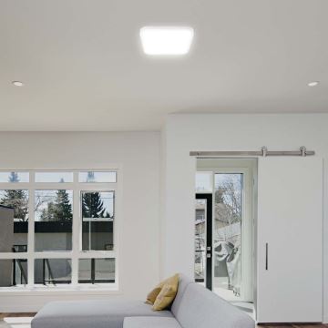 LED Koupelnové stropní svítidlo LED/18W/230V 6500K IP44 bílá