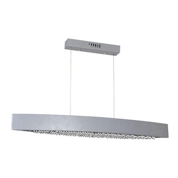 LED Křišťálový lustr na lanku BOCCA 1xLED/18W/230V