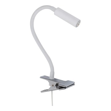 LED Lampa s klipem LAGOS 1xG9/3W/230V 4000K bílá