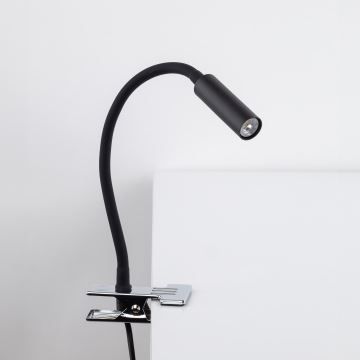 LED Lampa s klipem LAGOS 1xG9/3W/230V 4000K černá