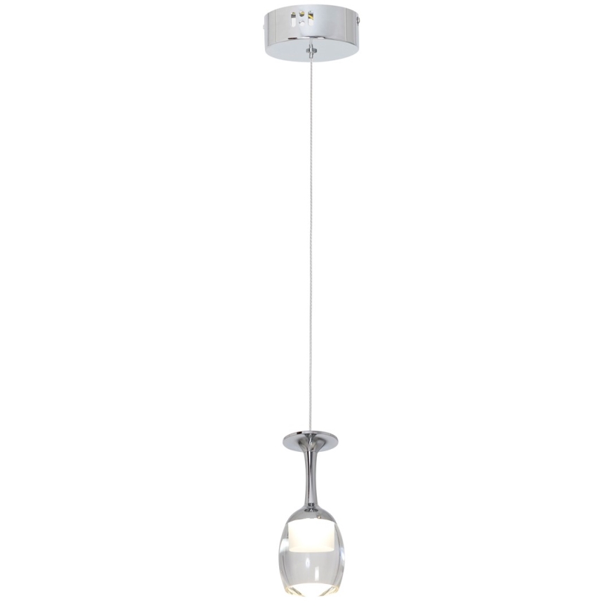 LED Lustr na lanku COPPA 1xLED/5W/230V