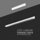 LED Lustr na lanku LED/36W/230V 3000/4000/6400K bílá