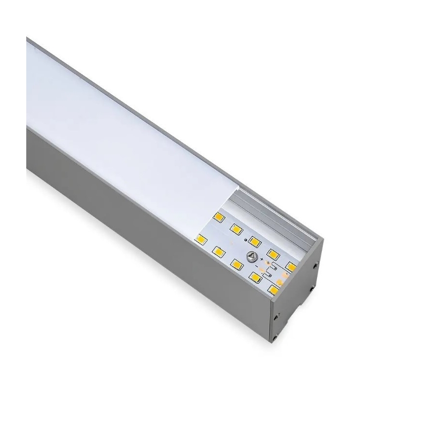 LED Lustr na lanku SAMSUNG CHIP LED/40W/230V 4000K stříbrná