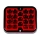 LED Mlhové světlo SINGLE LED/1,9W/12V IP67 červená