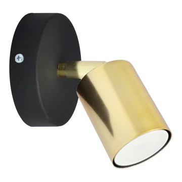 LED Nástěnné bodové svítidlo TUNE 1xGU10/4,8W/230V zlatá/černá