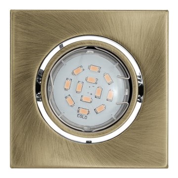 LED podhledové svítidlo IGOA 1xGU10/5W/230V bronz